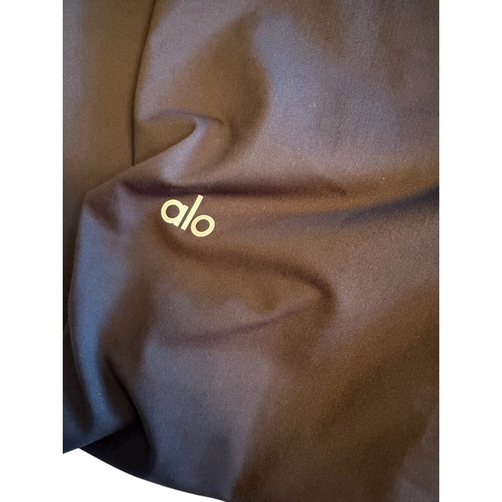 Alo Men's Black Pants 33R Lightweight Durable Polyester Cotton Blend Relaxed Fit - Picture 9 of 13